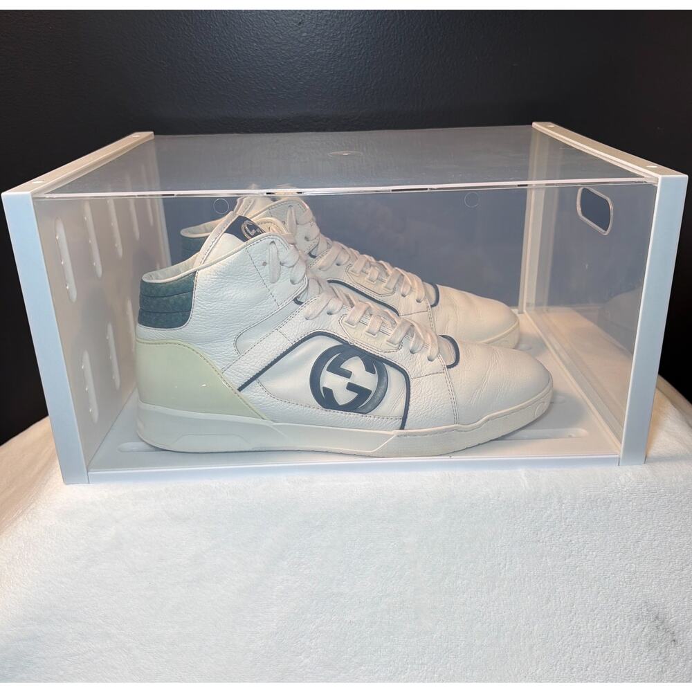 Gucci Coda High-Top 295322 - Leather Interlocking G | 8G - Picture 2 of 16